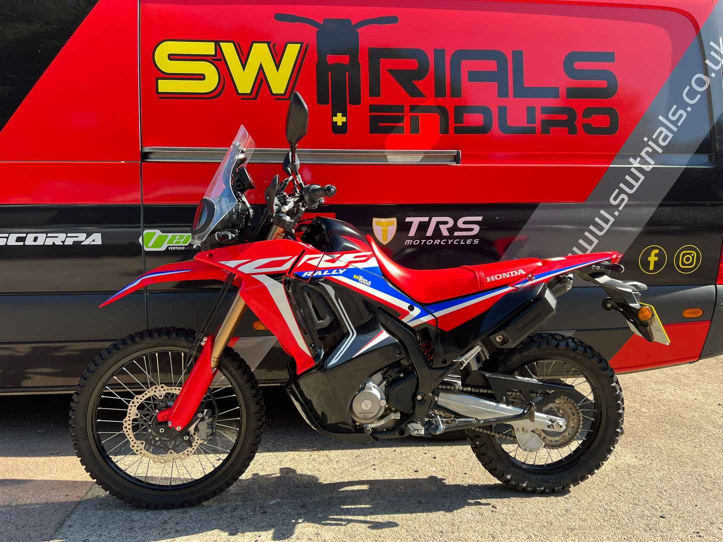 2022 Honda CRF300 Rally 300cc Enduro Bike