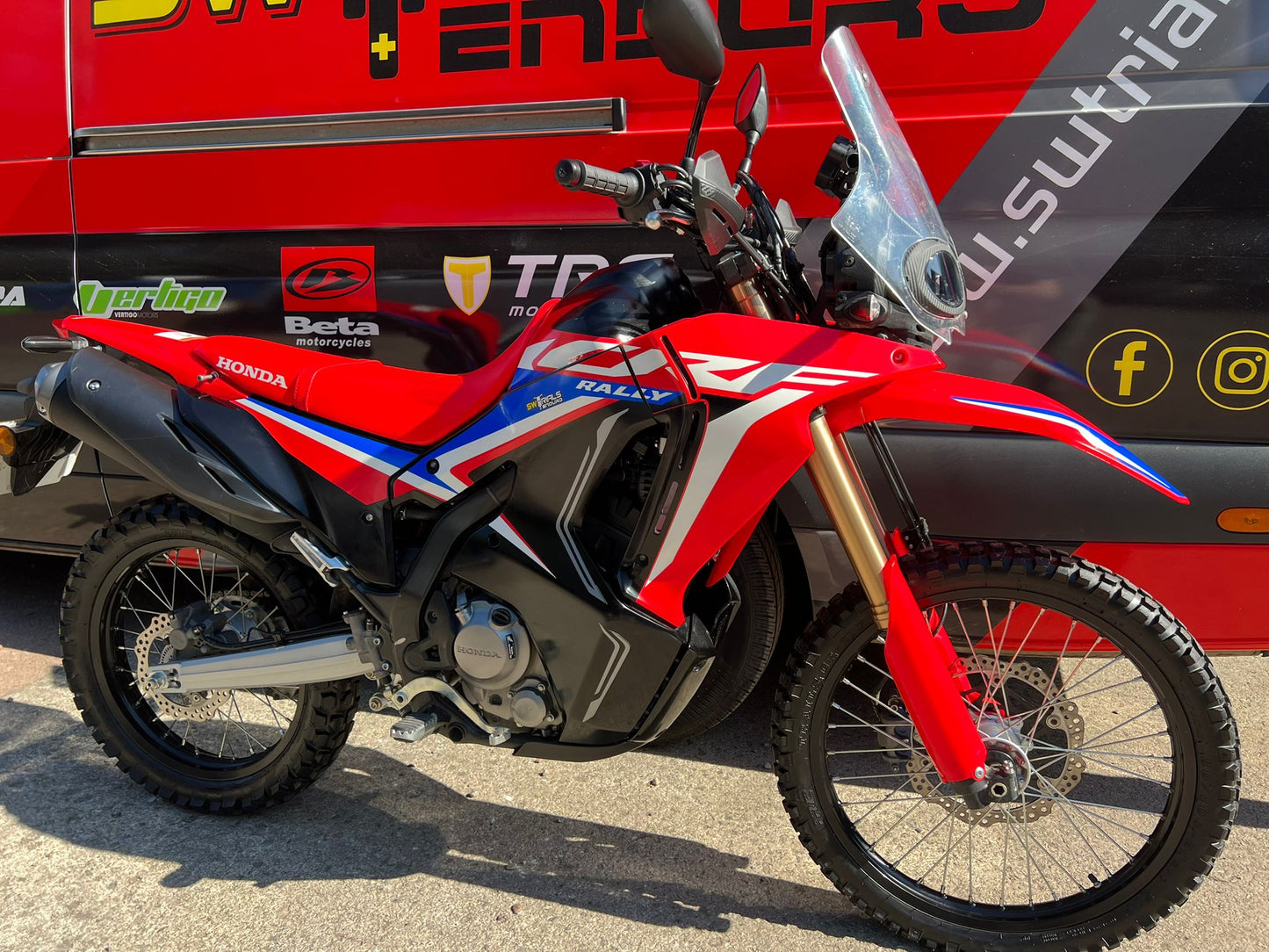 2022 Honda CRF300 Rally 300cc Enduro Bike