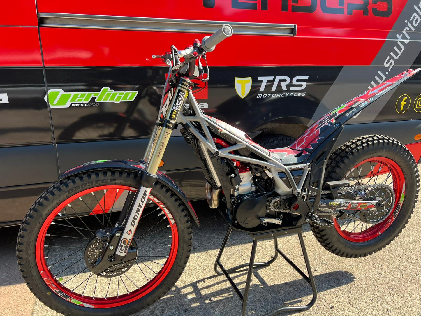 2026 Vertigo Nitro RS3 250cc/300cc Trials Bike