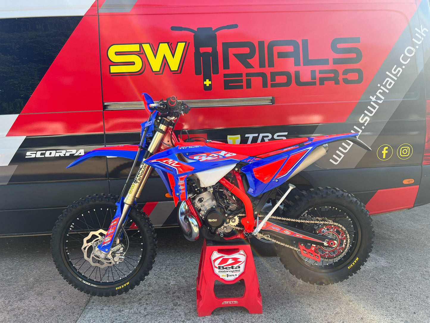 2026 Beta RR Race 2T 200cc Enduro Bike