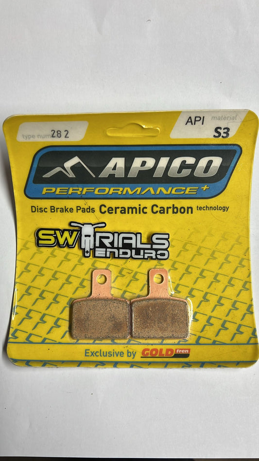 Apico Factory Racing 282 Ceramic Carbon Disc Brake Pads - Beta