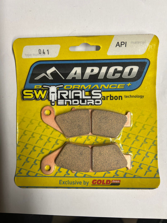 Apico Factory Racing 041 Ceramic Carbon Disc Brake Pads - Beta RR Front