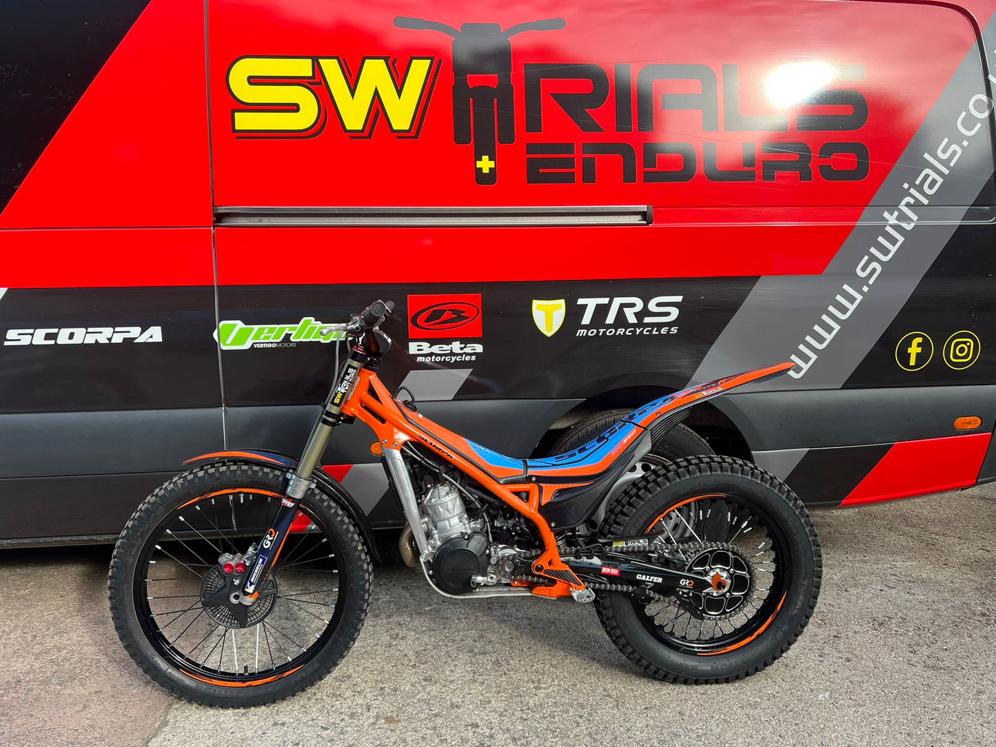 2025 Scorpa SC-F 250cc Trials Bike