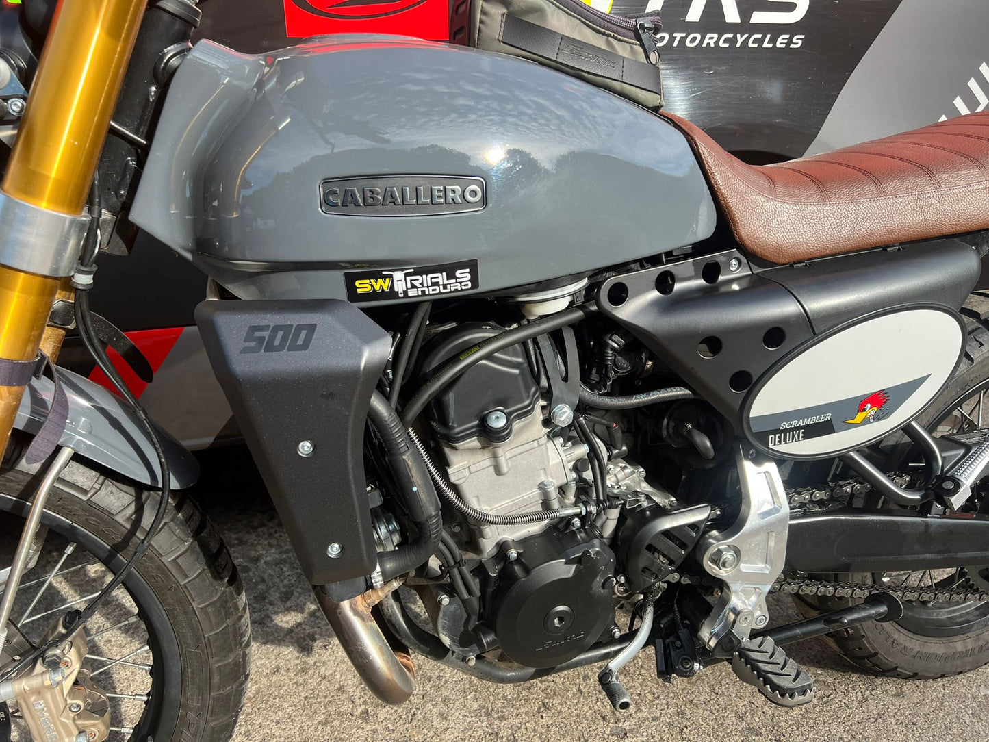 2020 Fantic Caballero 500cc Scrambler Bike