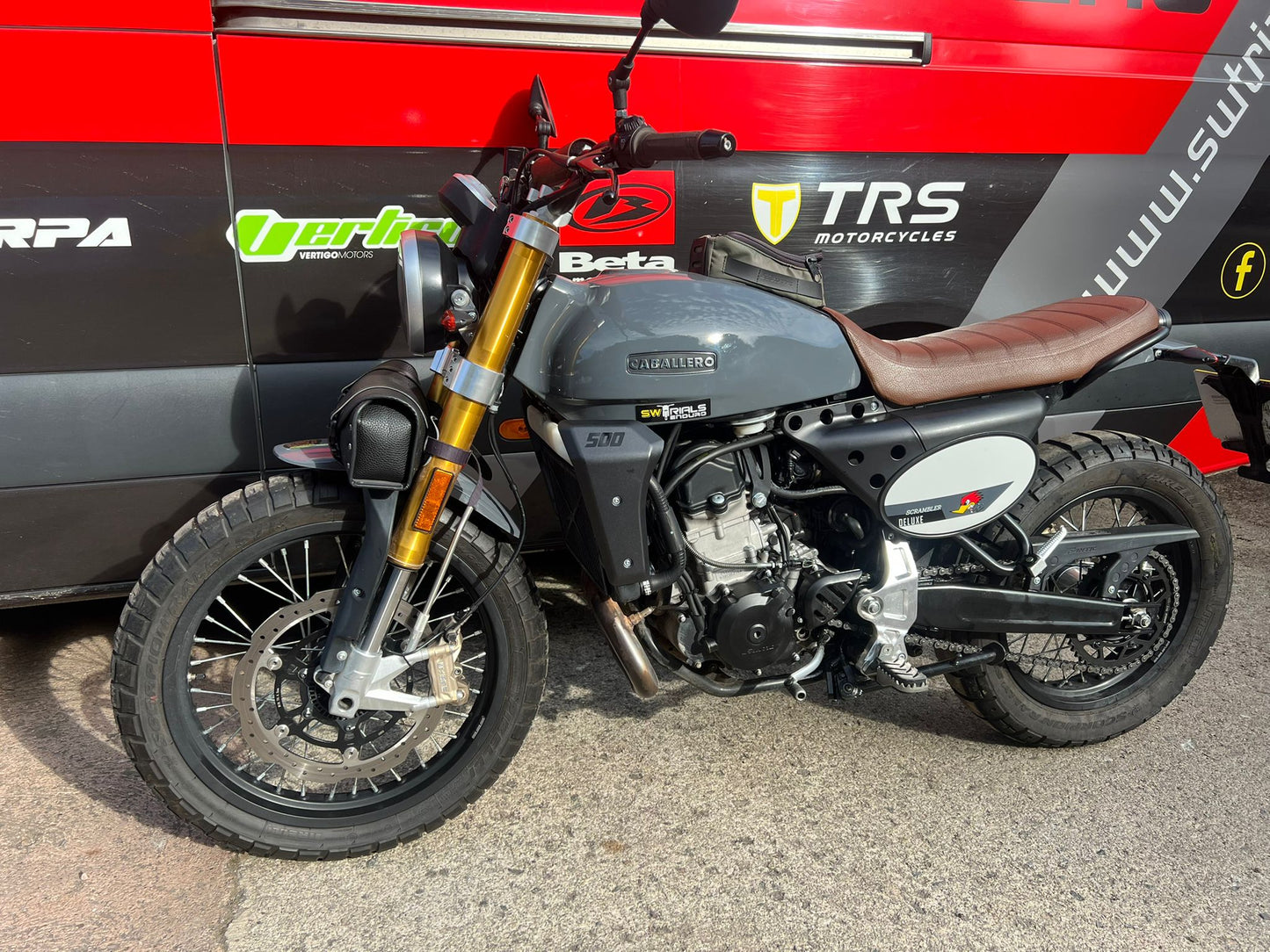 2020 Fantic Caballero 500cc Scrambler Bike