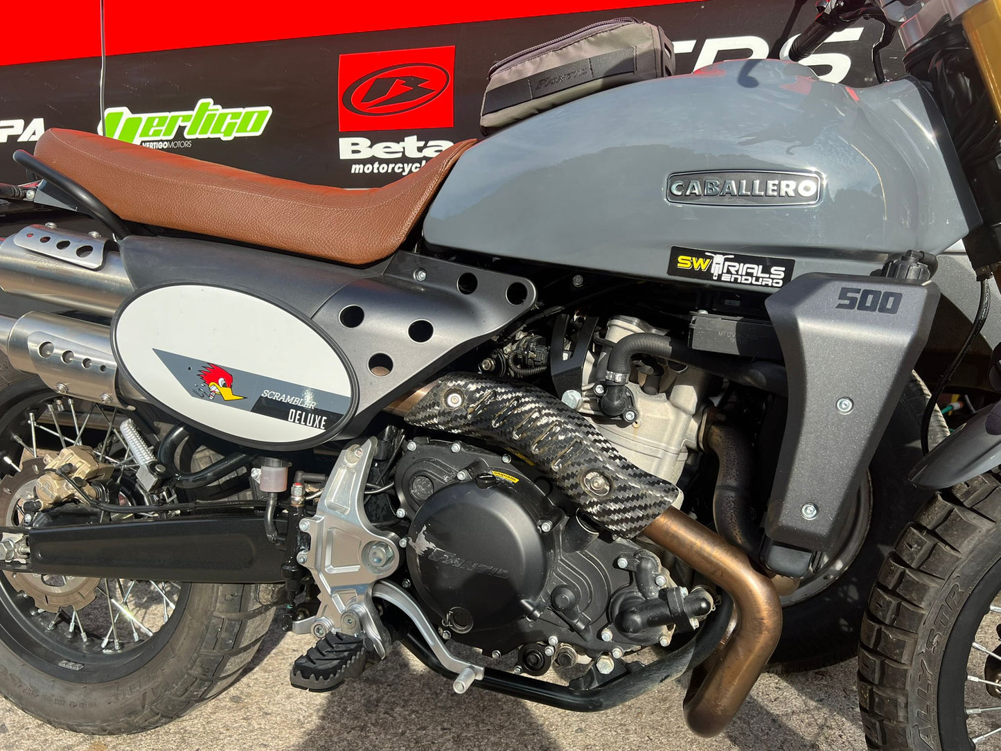 2020 Fantic Caballero 500cc Scrambler Bike