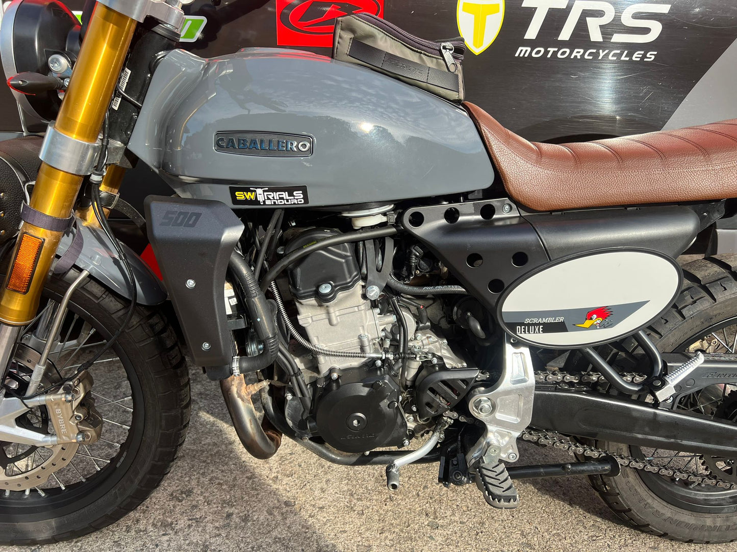 2020 Fantic Caballero 500cc Scrambler Bike