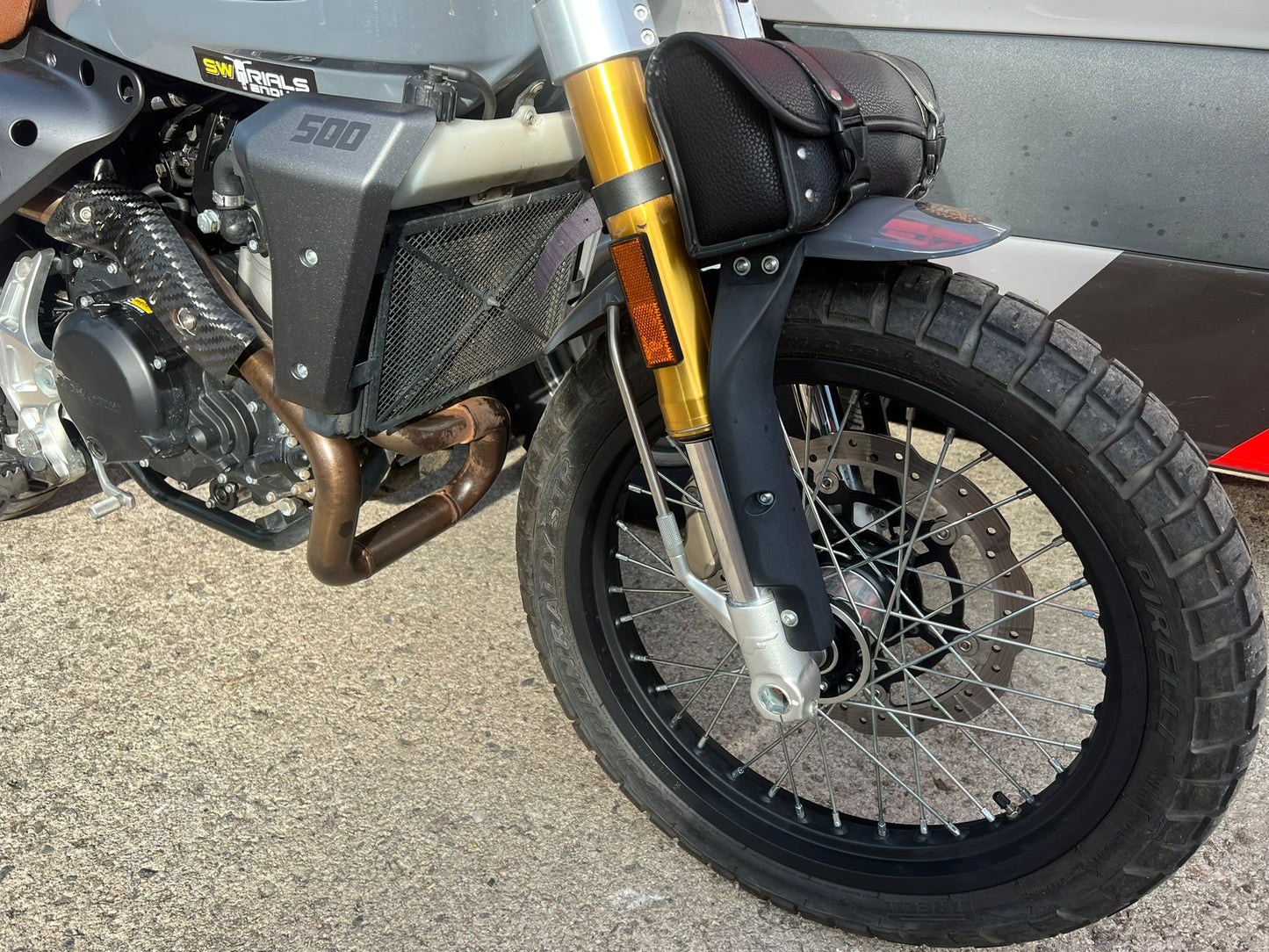 2020 Fantic Caballero 500cc Scrambler Bike
