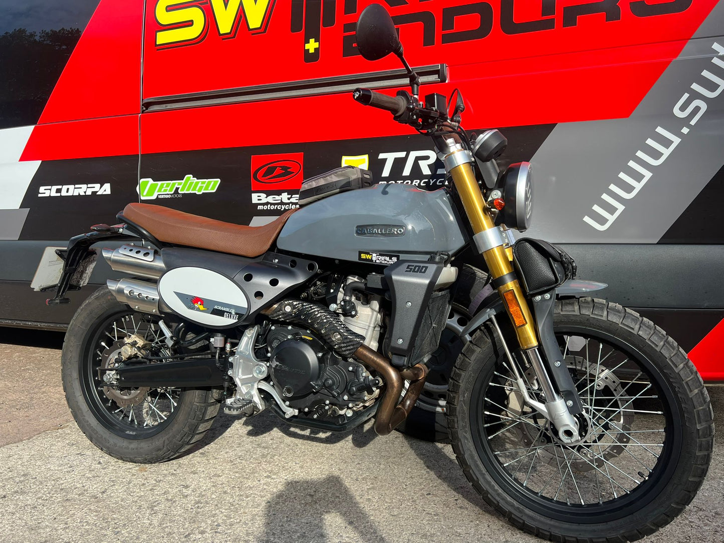 2020 Fantic Caballero 500cc Scrambler Bike