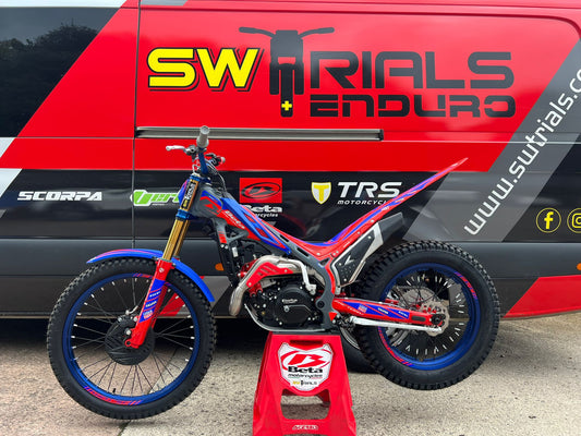 2025 Beta EVO Factory 2T 125cc Trials Bike