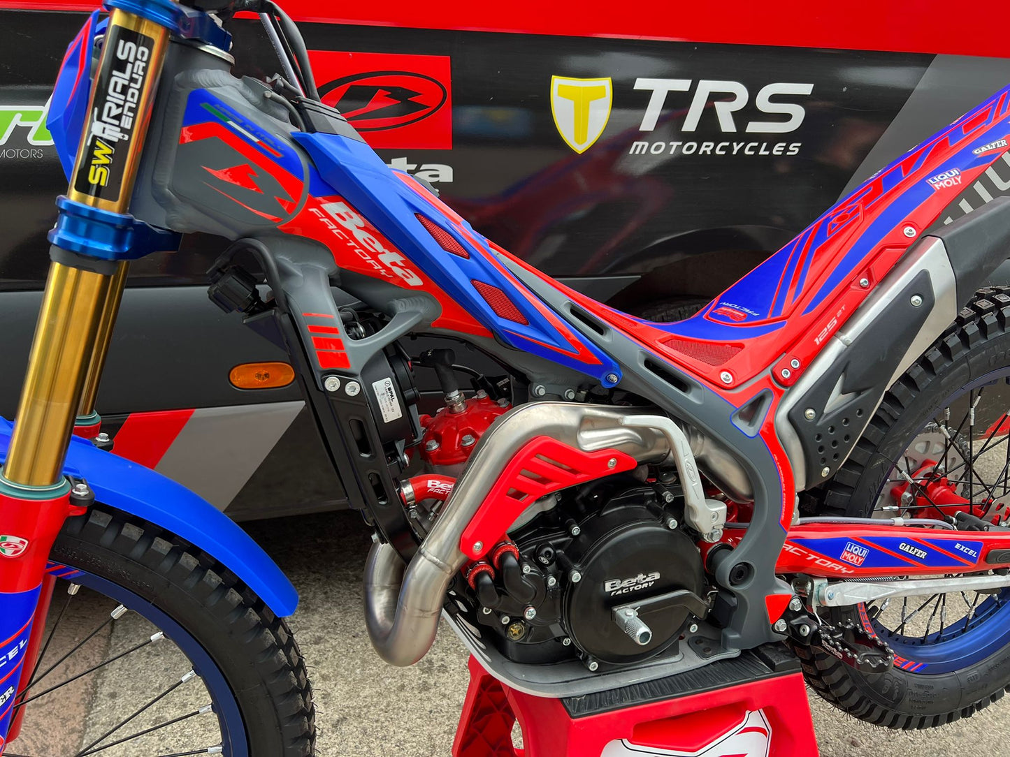 2025 Beta EVO Factory 2T 125cc Trials Bike
