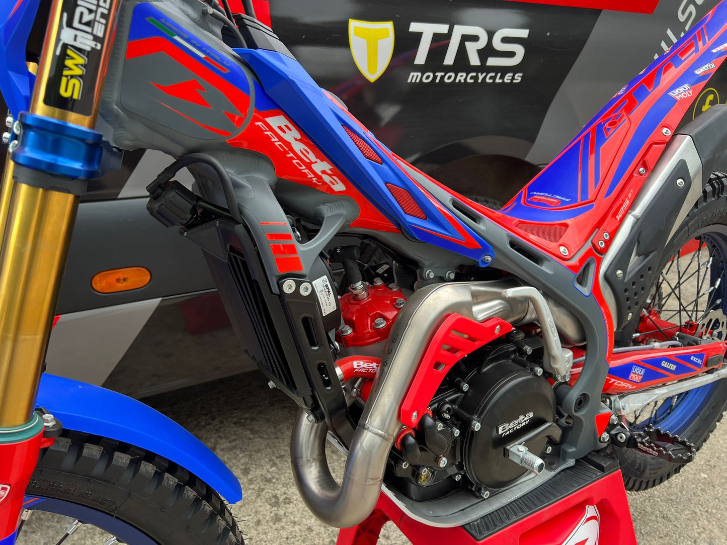 2025 Beta EVO Factory 2T 125cc Trials Bike