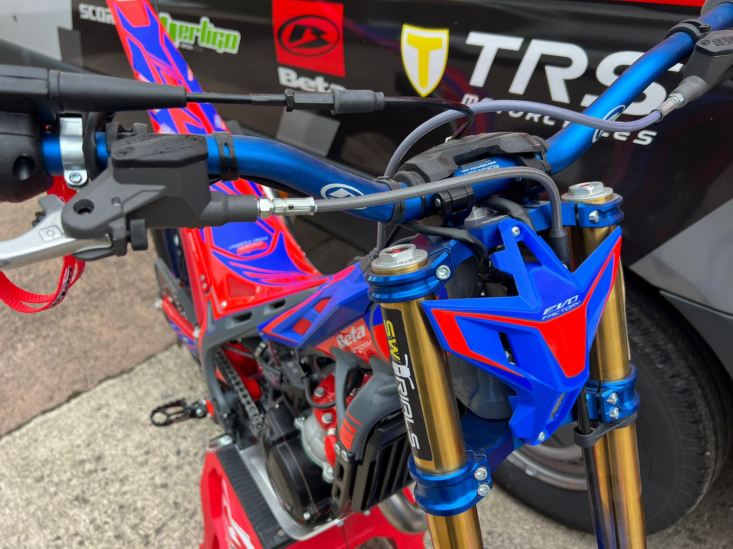 2025 Beta EVO Factory 2T 125cc Trials Bike