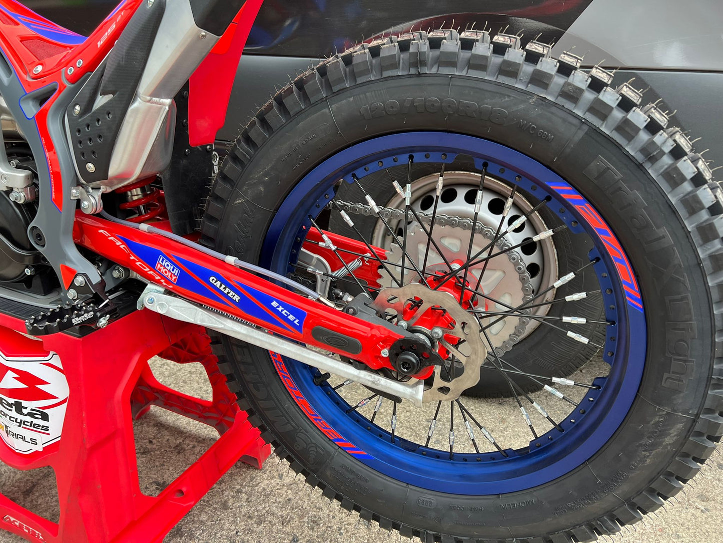 2025 Beta EVO Factory 2T 125cc Trials Bike