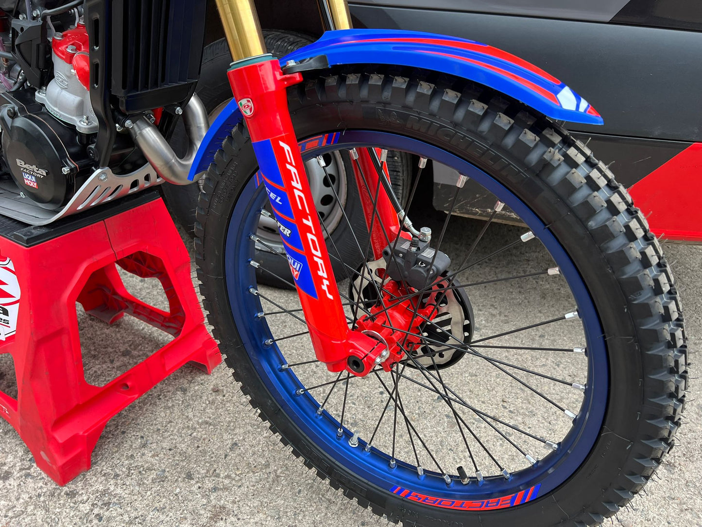 2025 Beta EVO Factory 2T 125cc Trials Bike