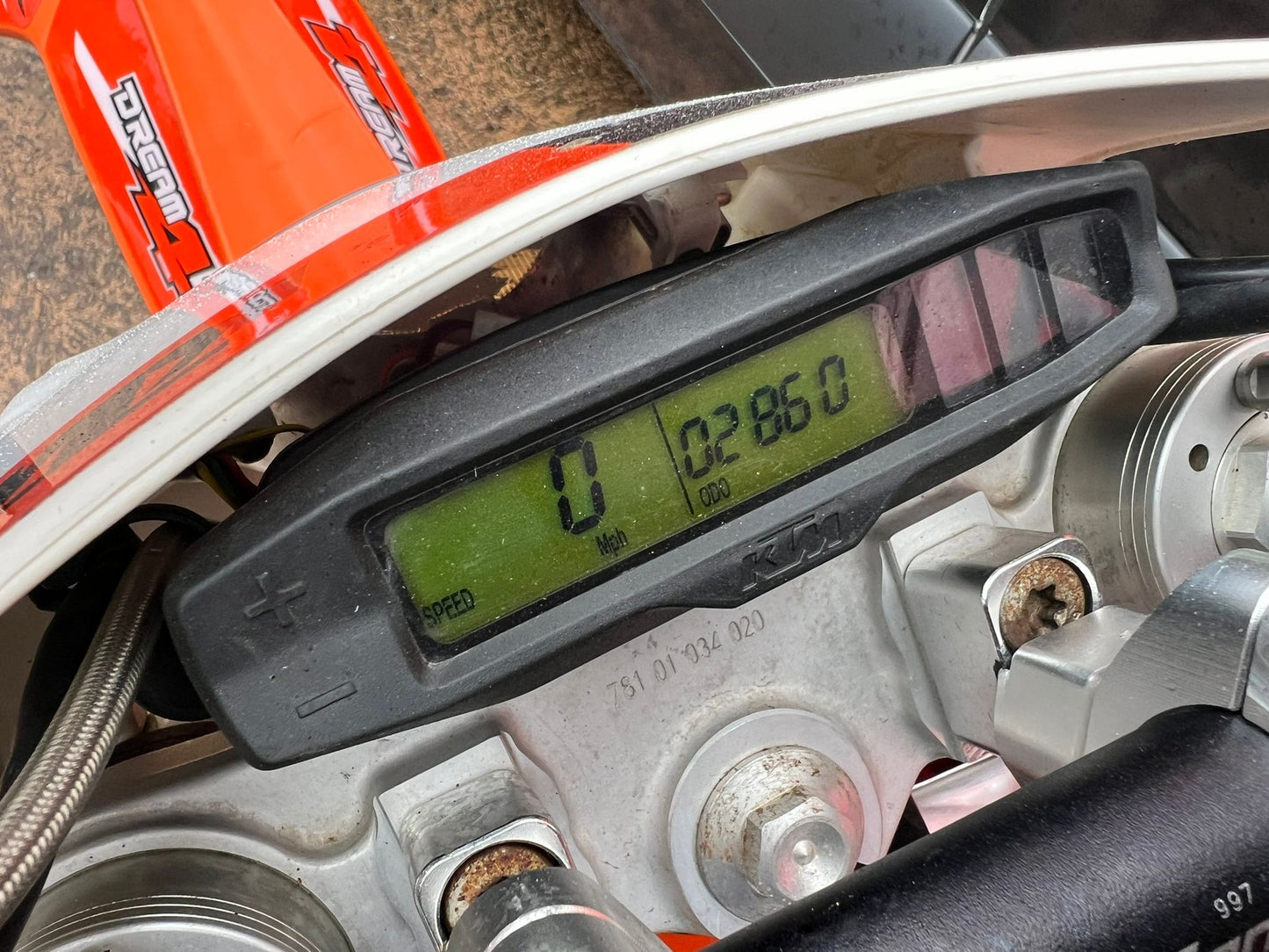 2015 KTM EXC-F Six Days 350cc Enduro Bike