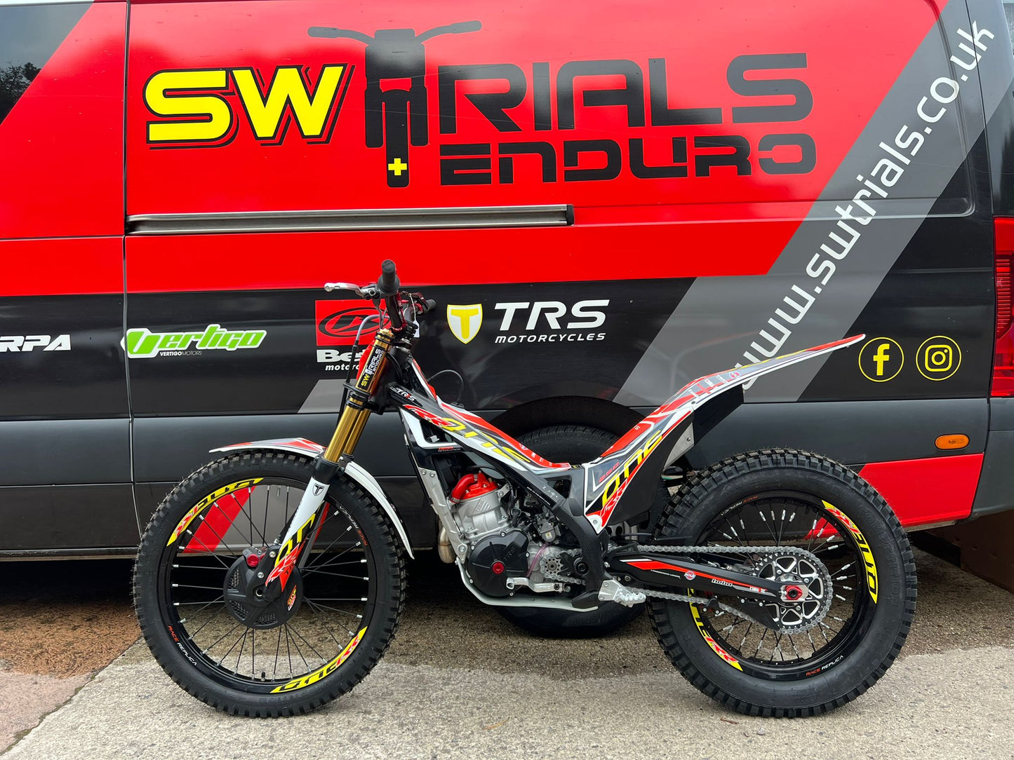 2026 TRS One RR 125cc/250cc/300cc Trials Bike
