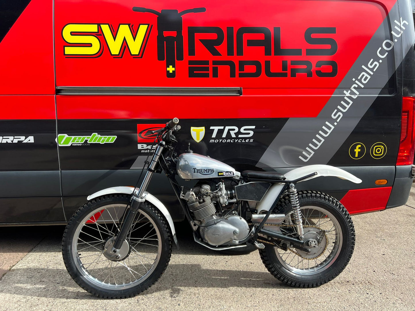 1965 Triumph T20 Cub 240cc Classic Twinshock Trials Bike