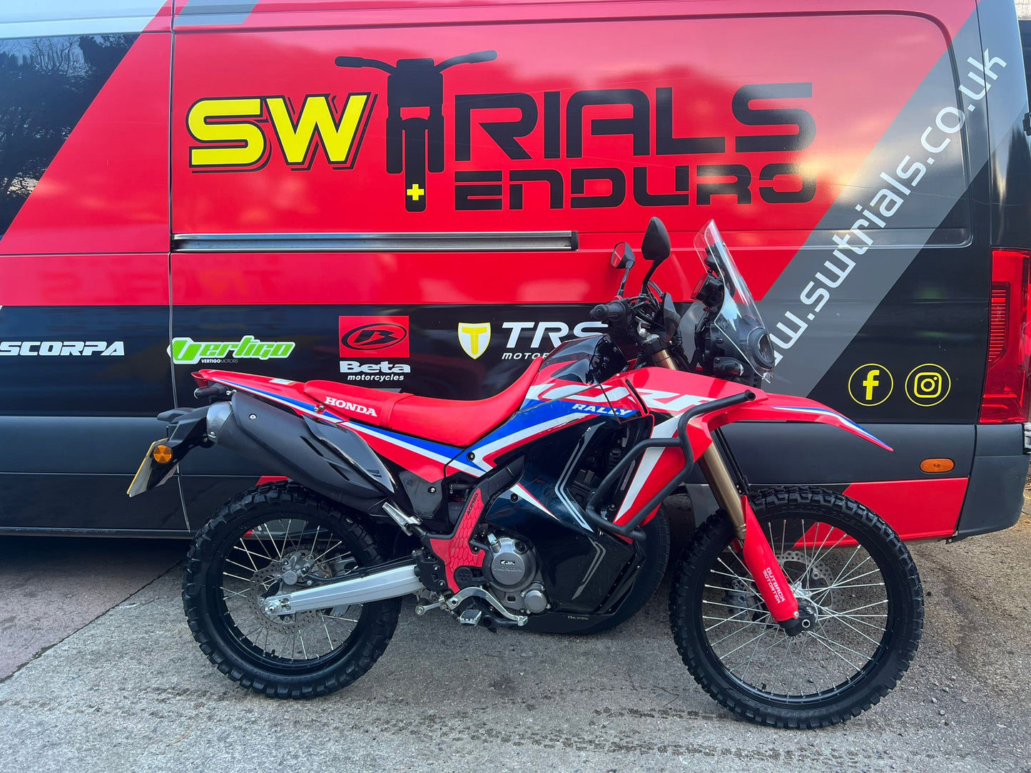 2024 Honda CRF300 Rally 300cc Trail Bike