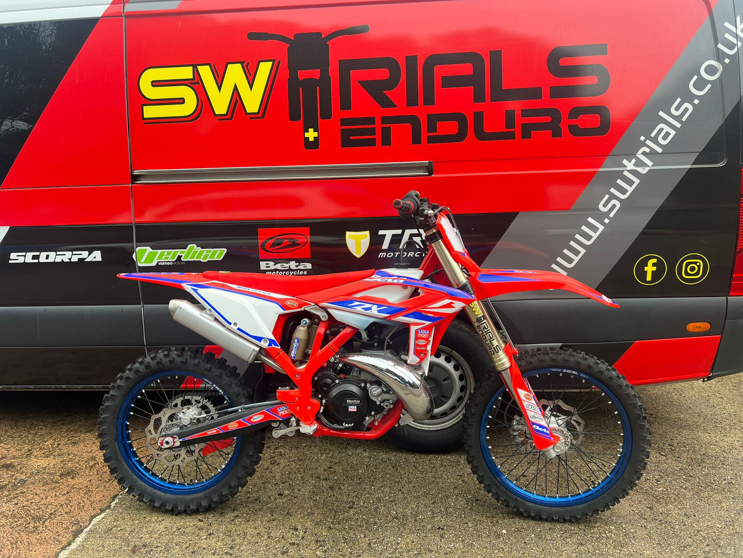 2025 Beta RX 2T 300cc Motocross/Enduro Bike