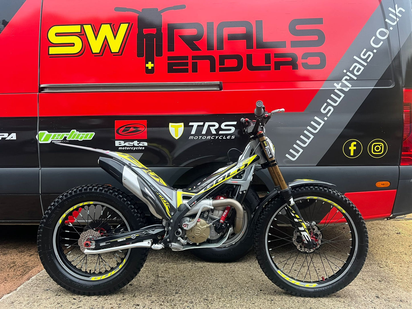 2024 TRS One Gold Electric Start 250cc Trials Bike