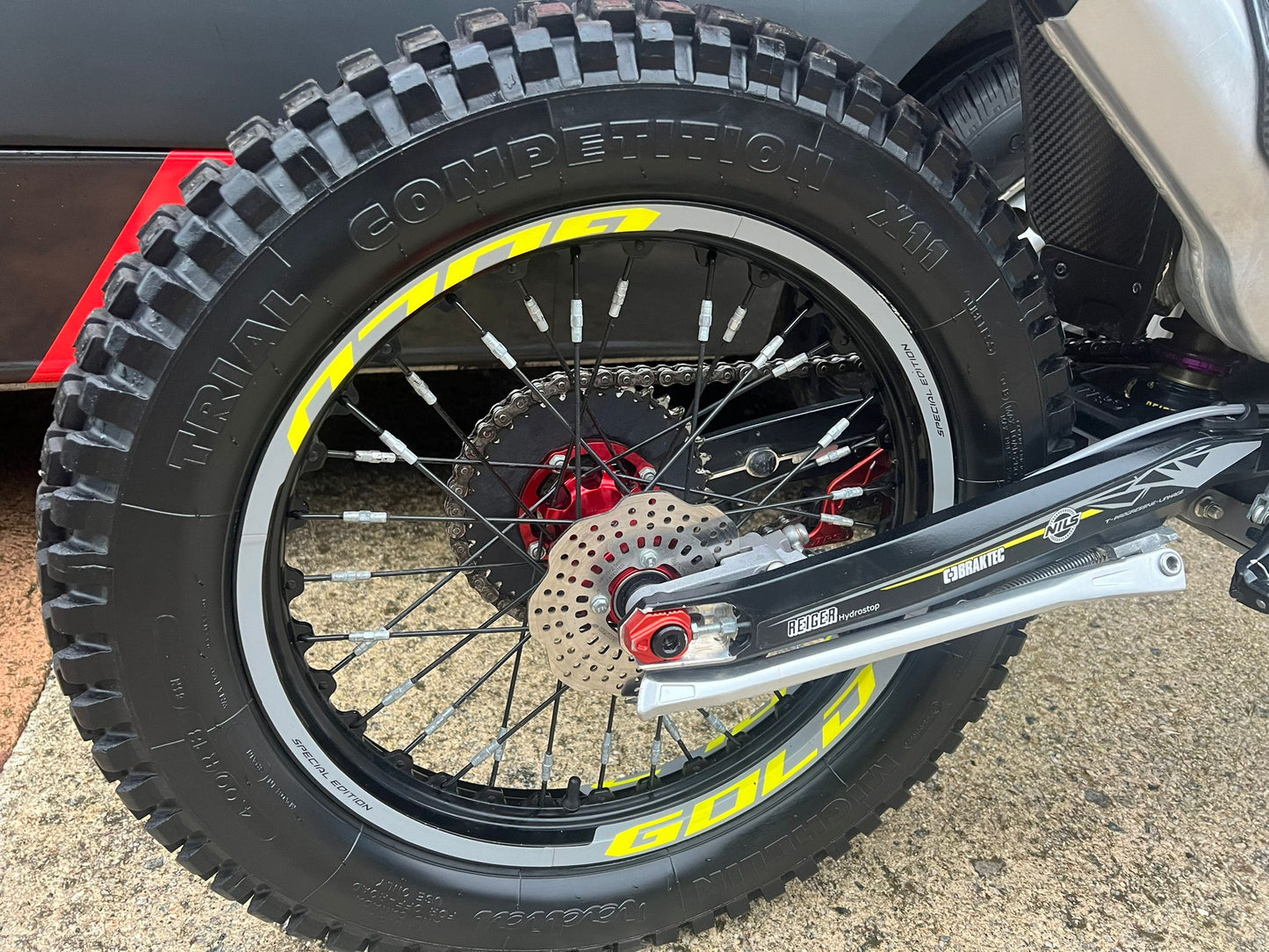 2024 TRS One Gold Electric Start 250cc Trials Bike