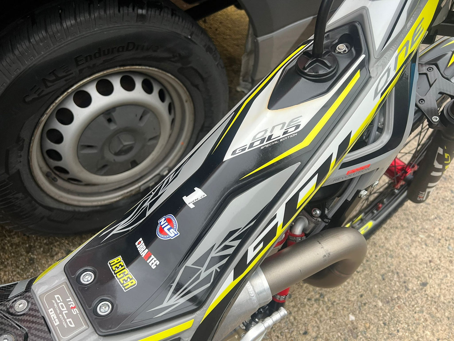 2024 TRS One Gold Electric Start 250cc Trials Bike