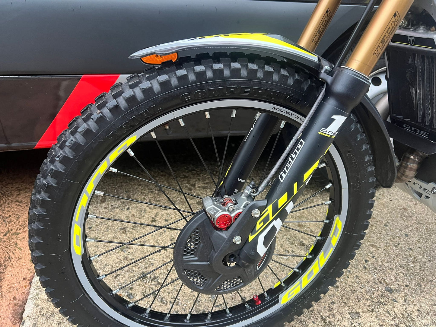 2024 TRS One Gold Electric Start 250cc Trials Bike