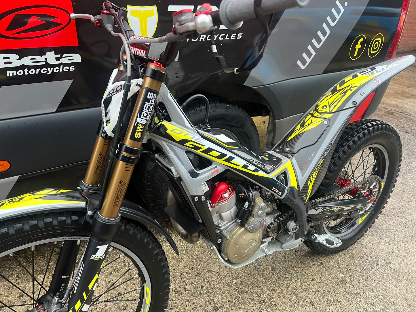 2024 TRS One Gold Electric Start 250cc Trials Bike