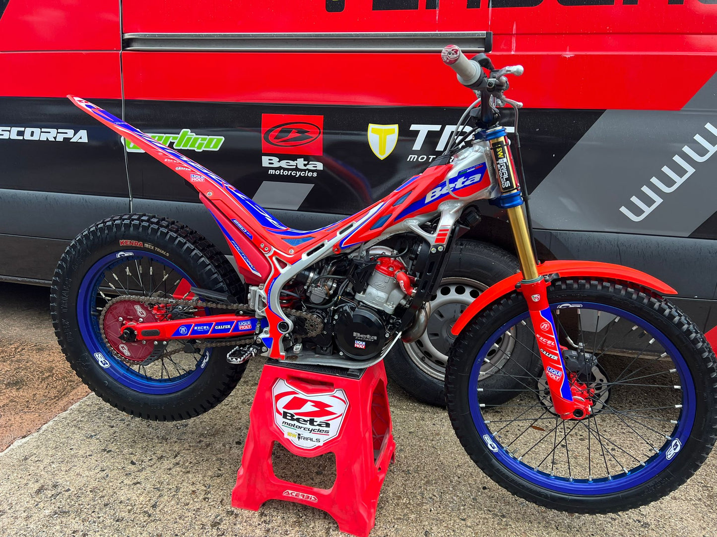 2024 Beta EVO Factory 2T 250cc Trials Bike