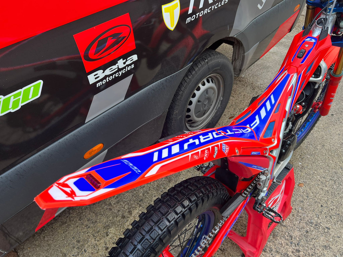 2024 Beta EVO Factory 2T 250cc Trials Bike