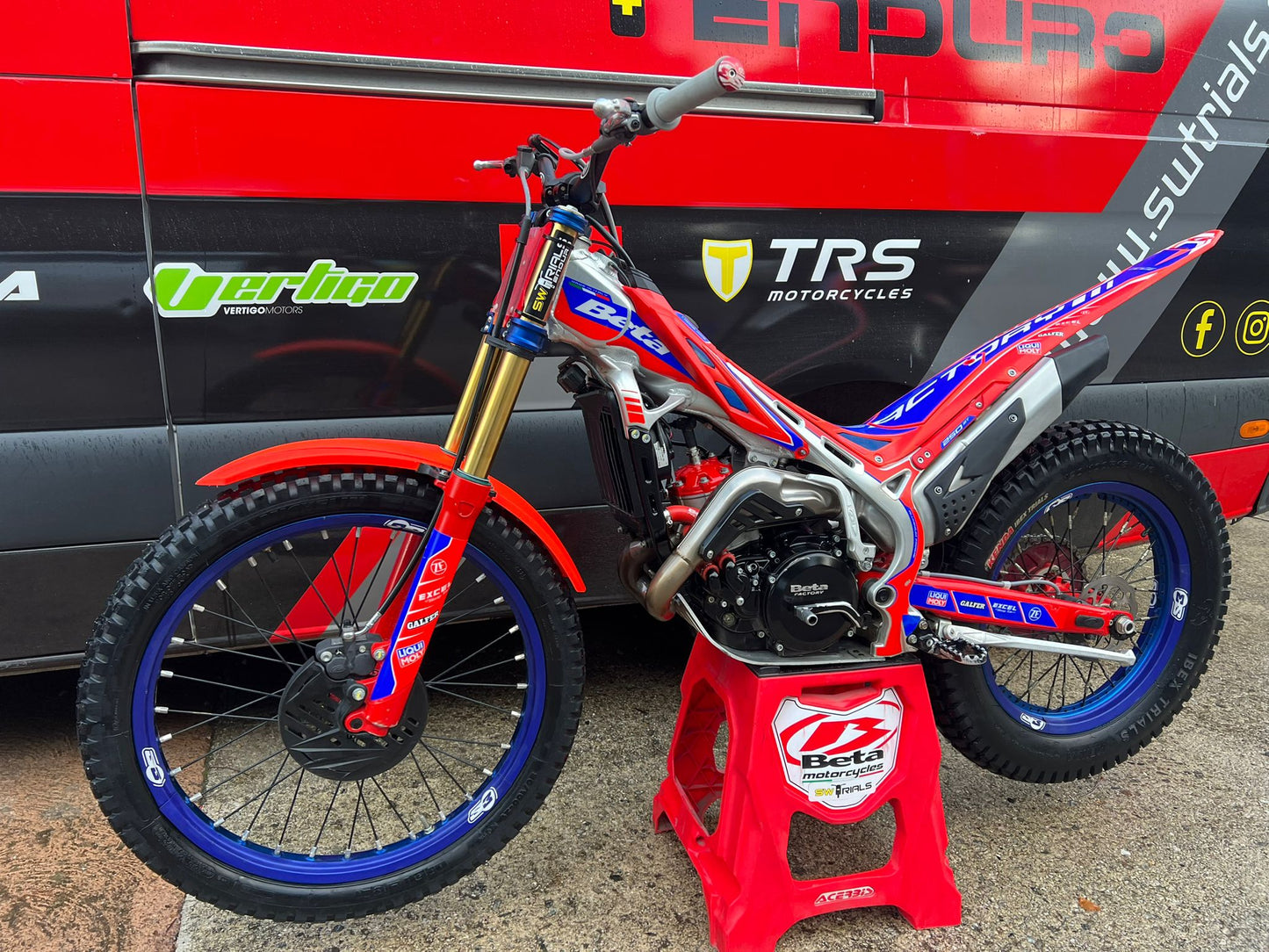 2024 Beta EVO Factory 2T 250cc Trials Bike