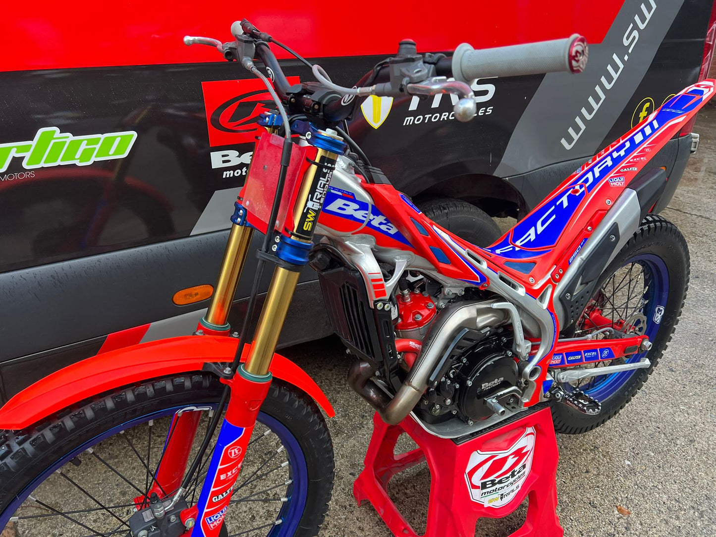 2024 Beta EVO Factory 2T 250cc Trials Bike