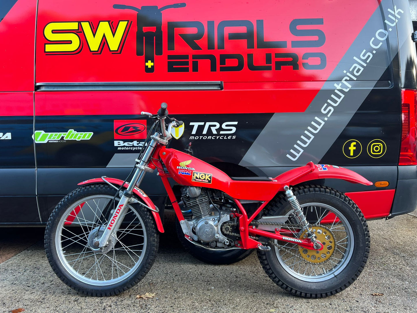 Honda Seeley 200cc Classic Twinshock Trials Bike
