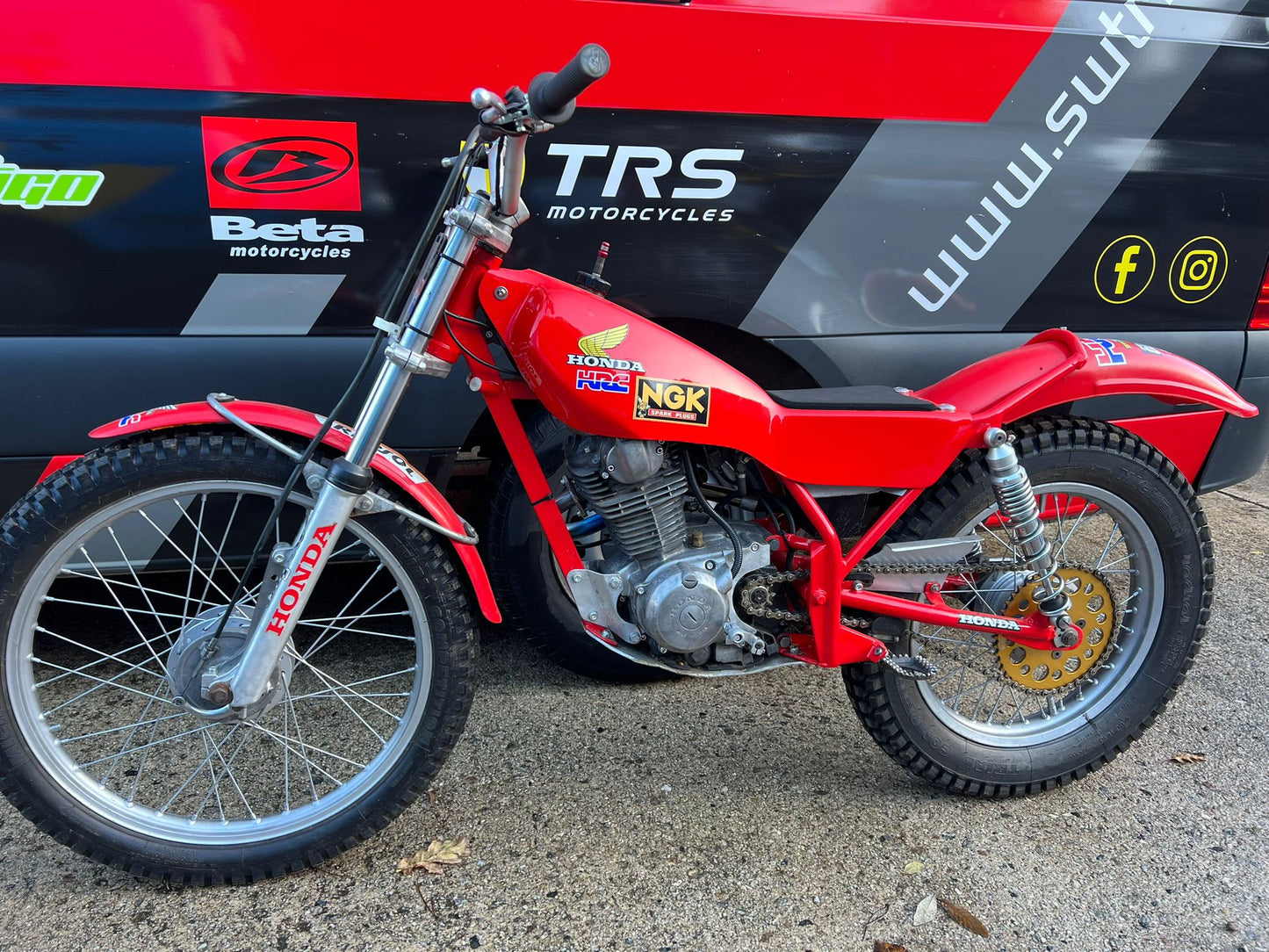 Honda Seeley 200cc Classic Twinshock Trials Bike