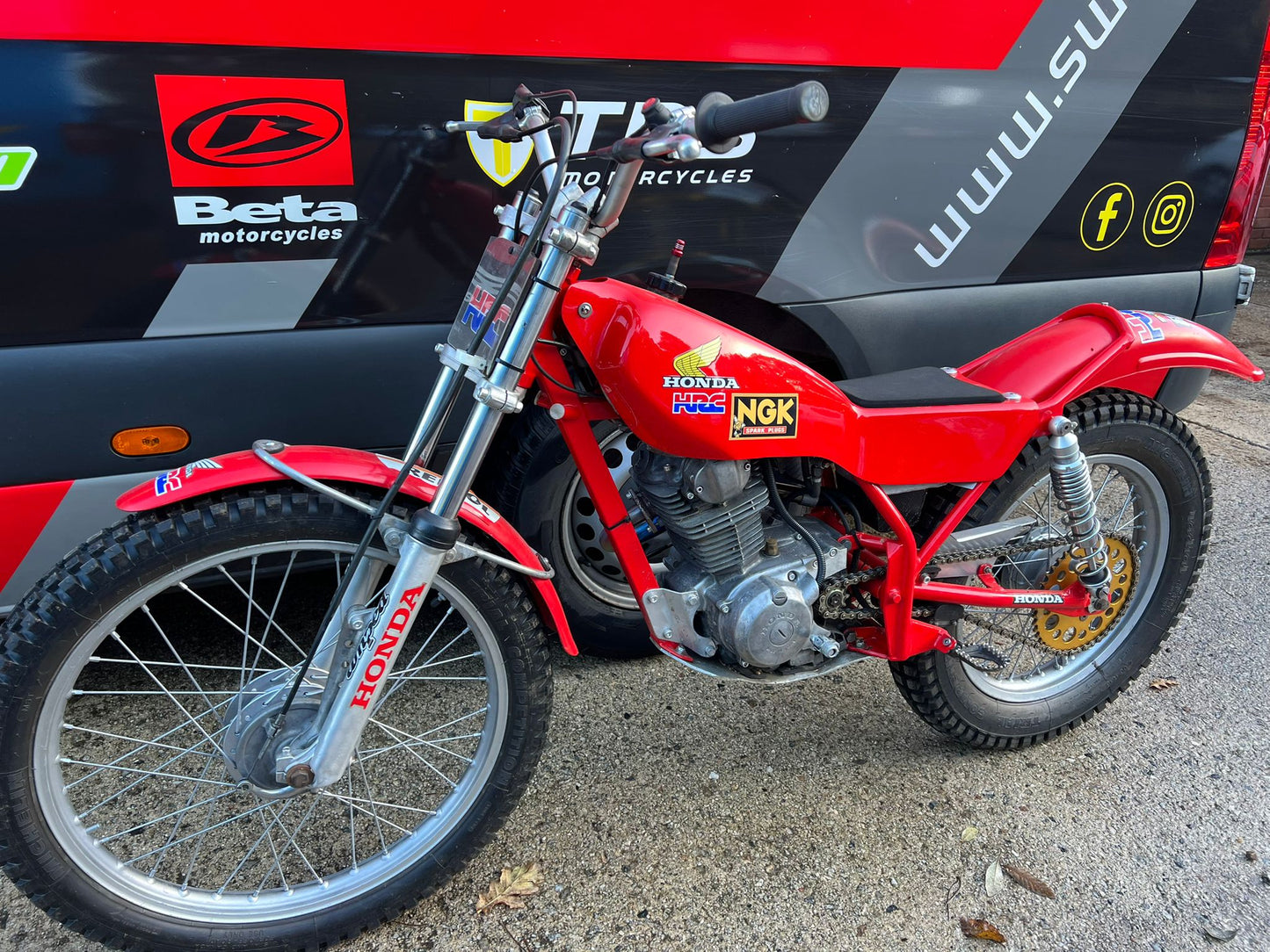 Honda Seeley 200cc Classic Twinshock Trials Bike