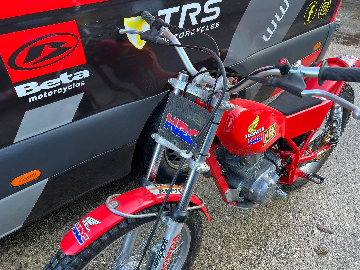 Honda Seeley 200cc Classic Twinshock Trials Bike