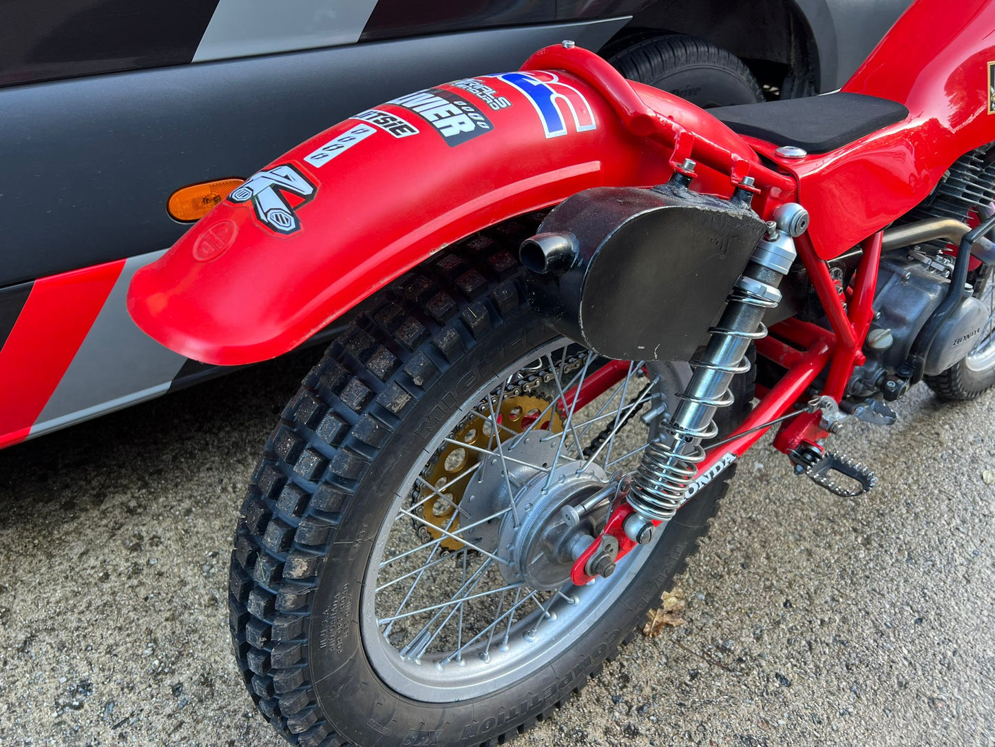 Honda Seeley 200cc Classic Twinshock Trials Bike