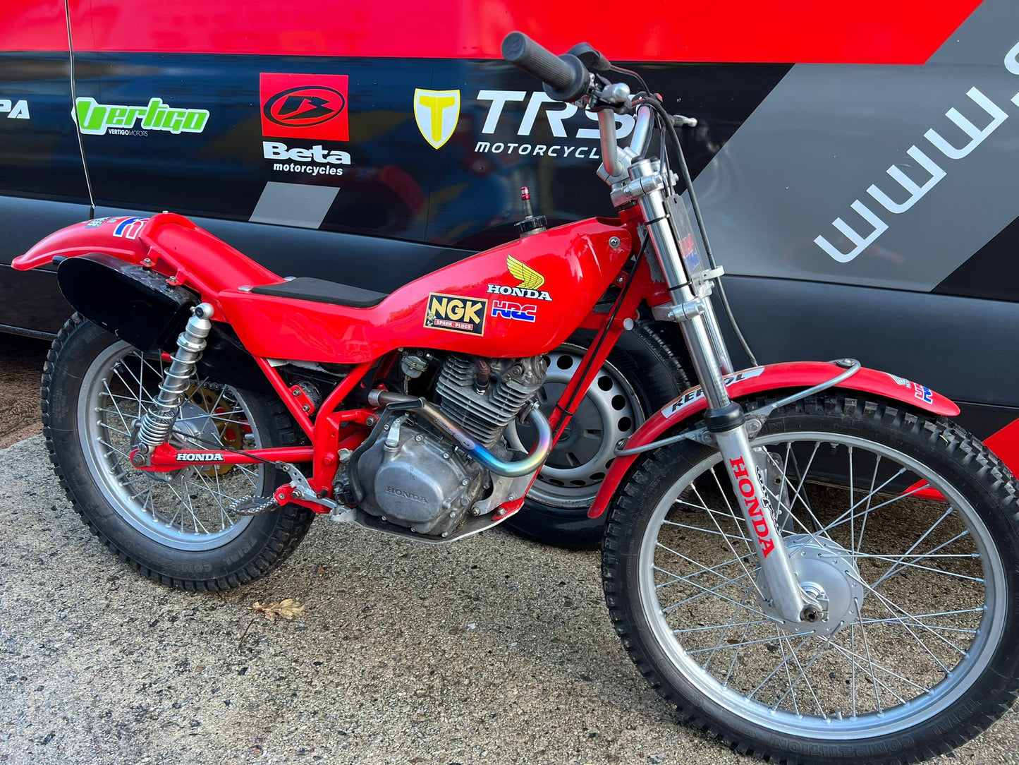 Honda Seeley 200cc Classic Twinshock Trials Bike