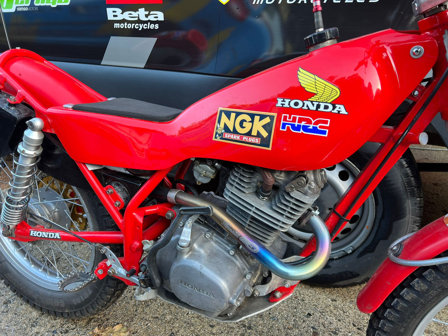 Honda Seeley 200cc Classic Twinshock Trials Bike