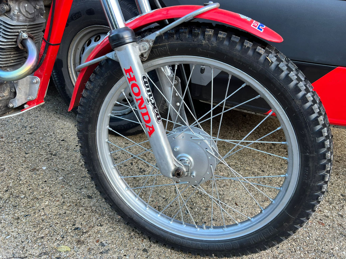 Honda Seeley 200cc Classic Twinshock Trials Bike