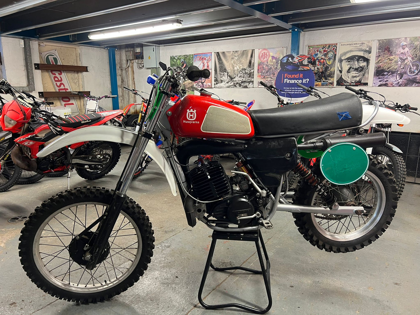 1979 Husqvarna WR250 250cc Classic Scrambler Bike