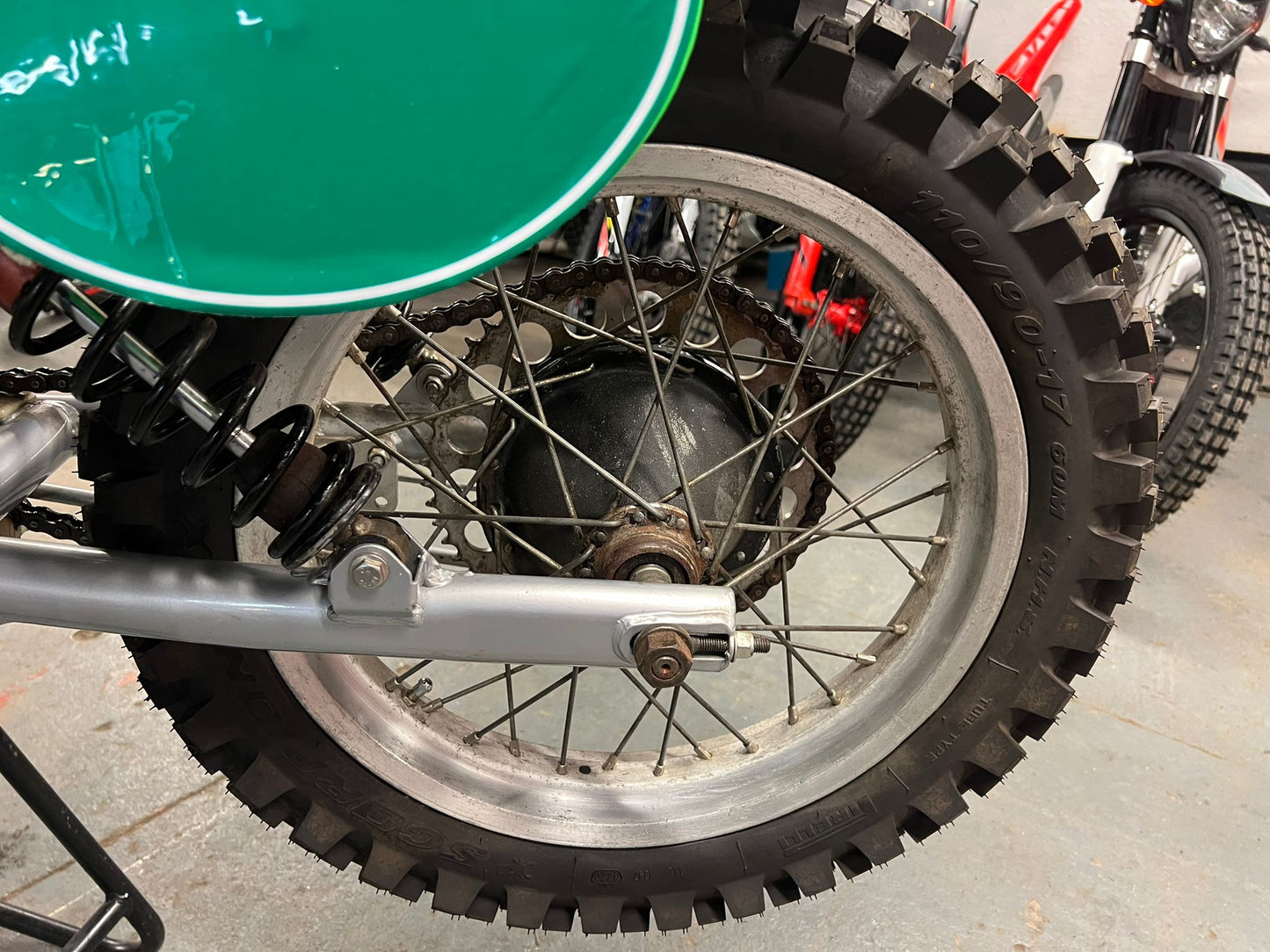 1979 Husqvarna WR250 250cc Classic Scrambler Bike