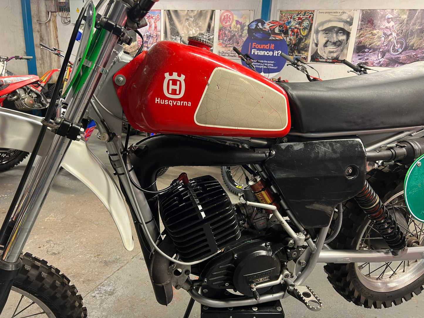 1979 Husqvarna WR250 250cc Classic Scrambler Bike