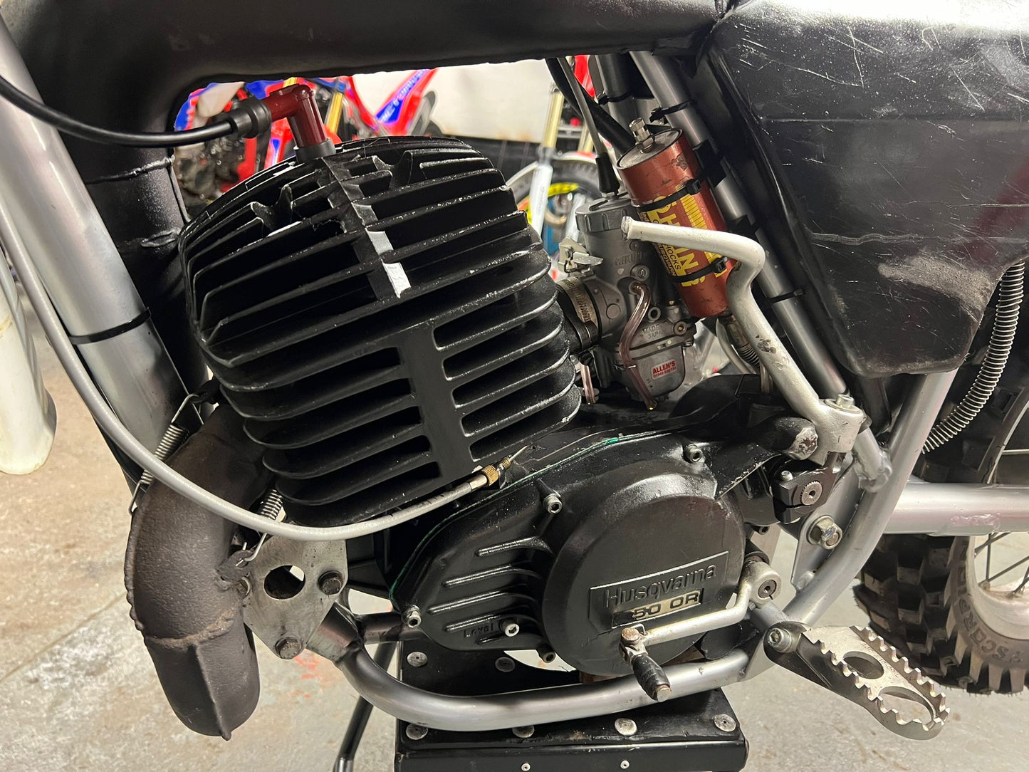 1979 Husqvarna WR250 250cc Classic Scrambler Bike