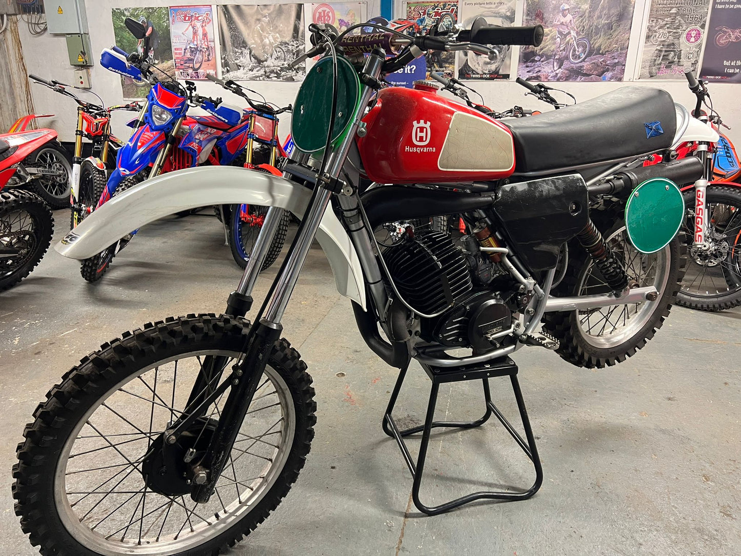 1979 Husqvarna WR250 250cc Classic Scrambler Bike