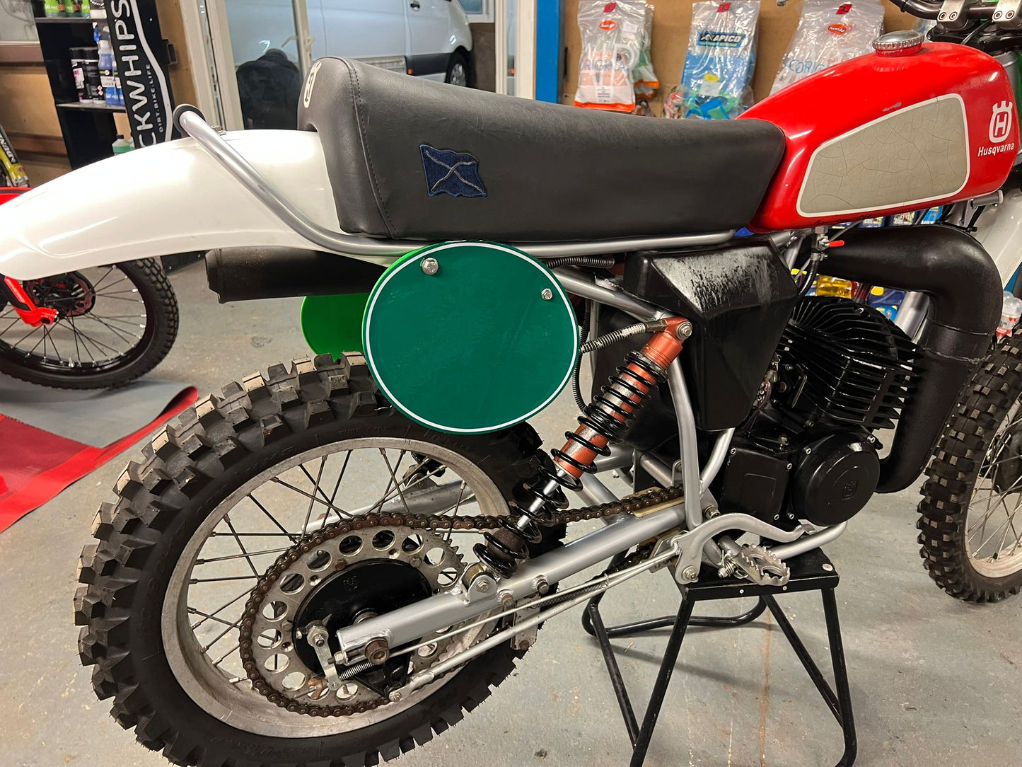1979 Husqvarna WR250 250cc Classic Scrambler Bike