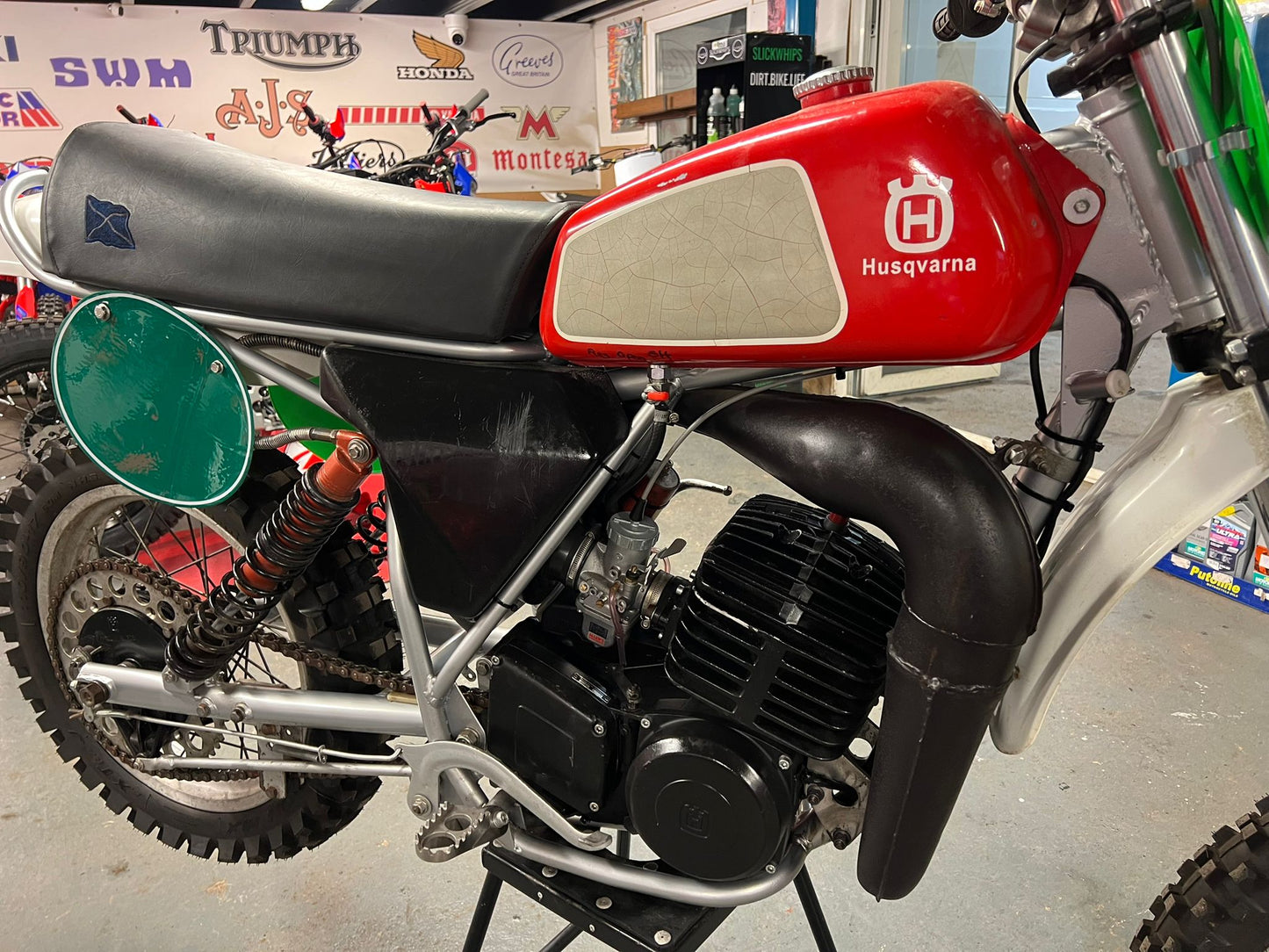 1979 Husqvarna WR250 250cc Classic Scrambler Bike