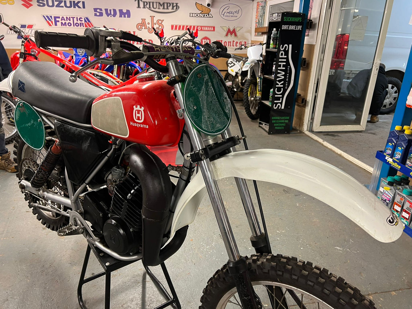 1979 Husqvarna WR250 250cc Classic Scrambler Bike