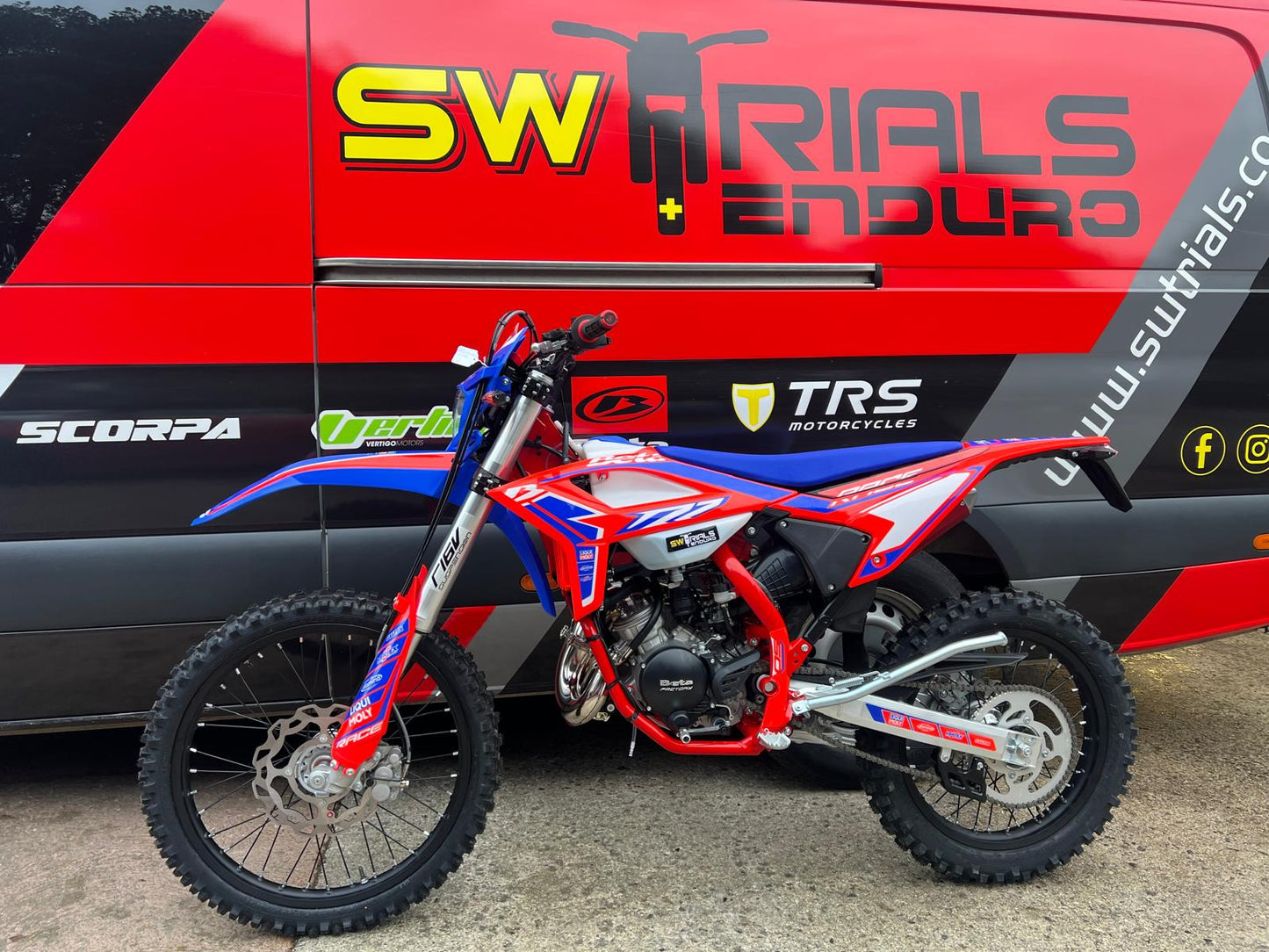 2026 Beta RR Race 2T 50cc Enduro Bike